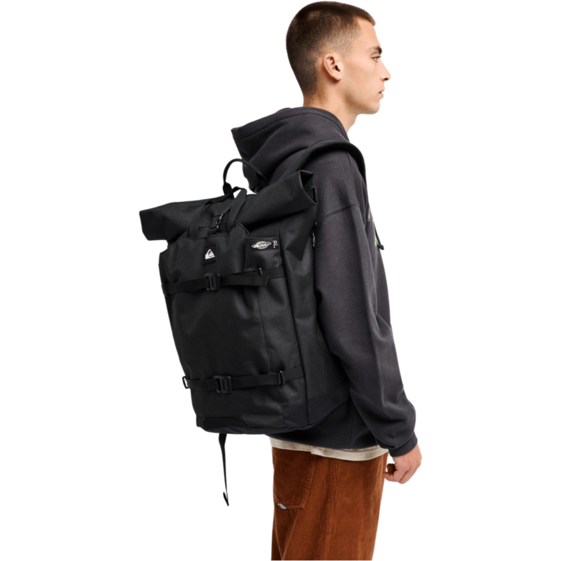 2026 Quiksilver Mens Commute 37L Surf Backpack EQYBP03753 - Black